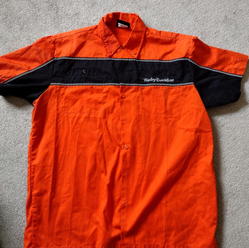 HARLEY-DAVIDSON 2xl MEN'S UTILITY WORK SHIRTS